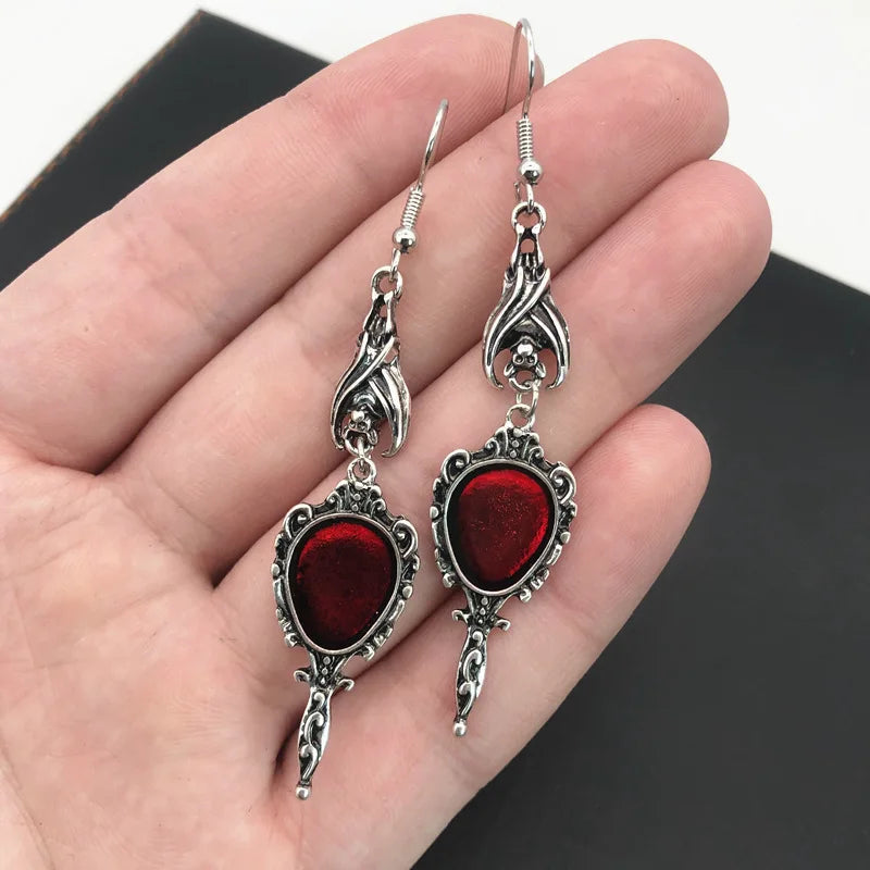 Vampire Glam Gothic Earrings