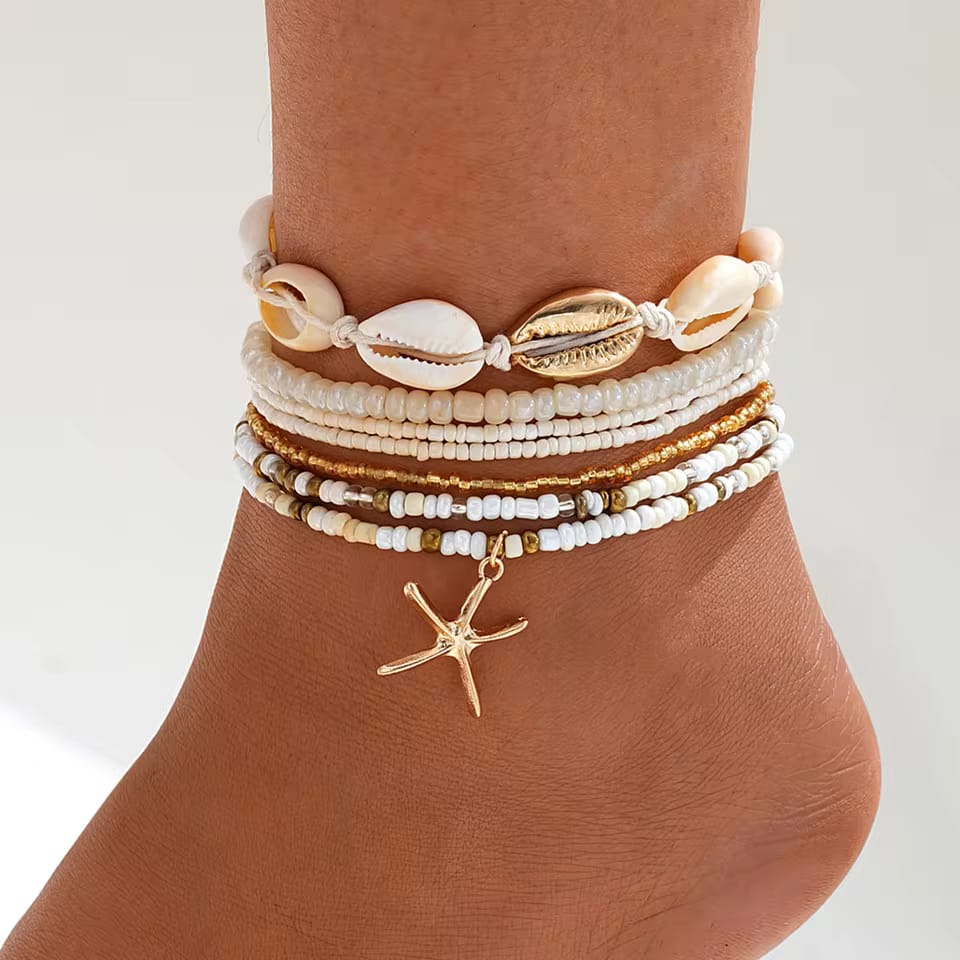 Crystal Glow™ Double Layer Diamond Anklet