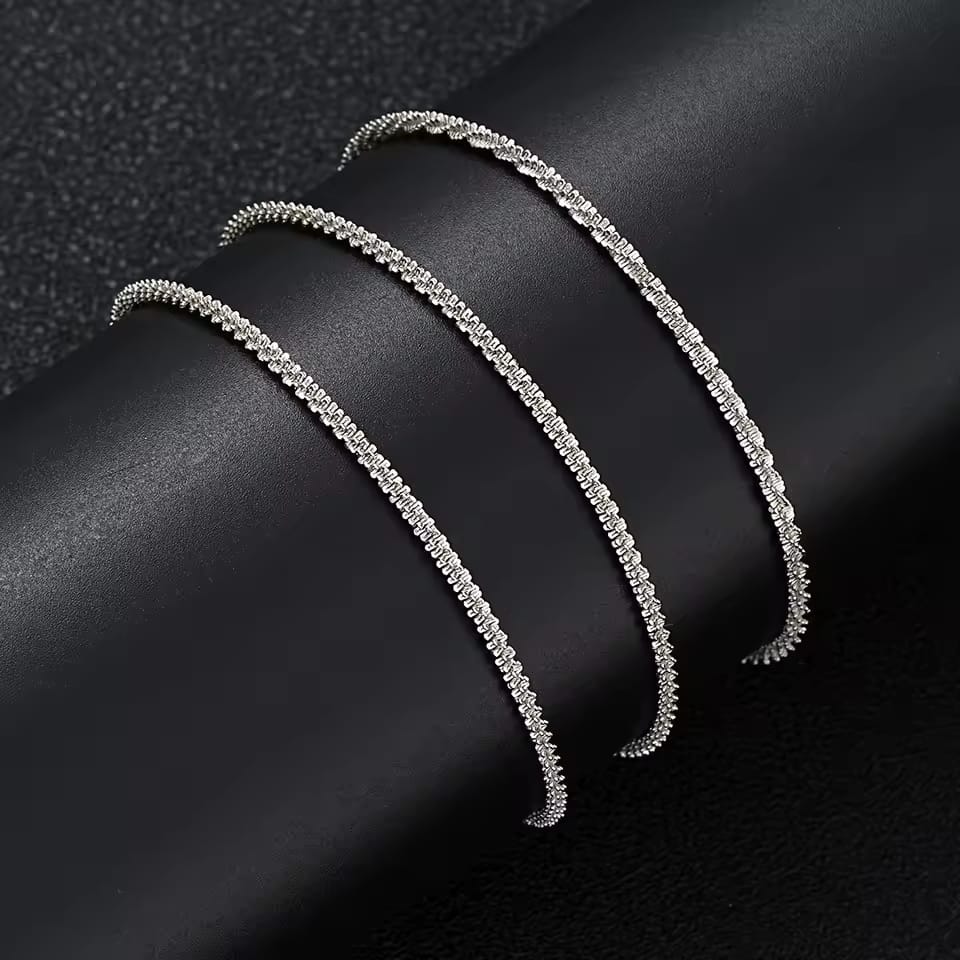 Crystal Glow™ Double Layer Diamond Anklet